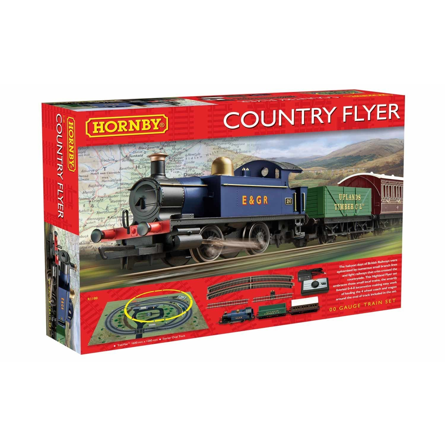 Hornby R1188 Country Flyer Complete 